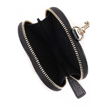Heart Coin Pocket Florence - Black W. Gold