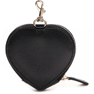 Heart Coin Pocket Florence - Black W. Gold