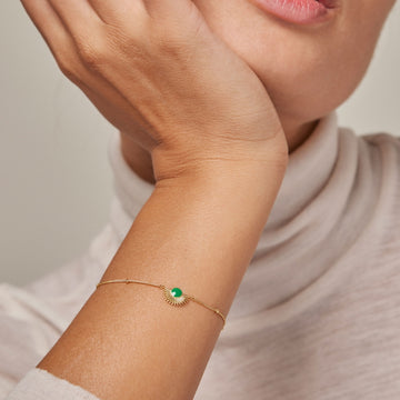 Soleil Bracelet - Grass Green