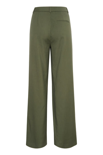 PaulaGZ MW Wide Pants - Beetle