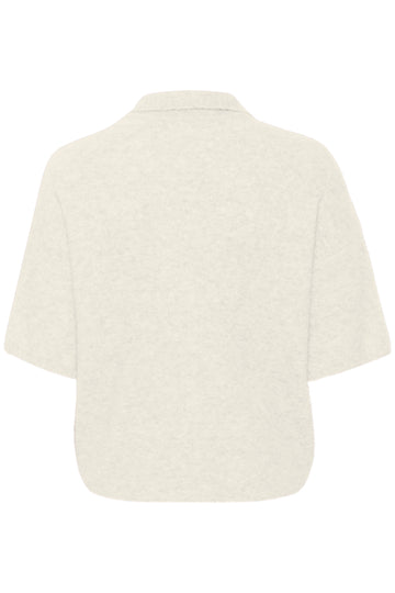 AlphaGZ Tee Cardigan - Ivory