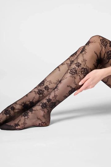 Pure Lace Tights 20 Den - Black