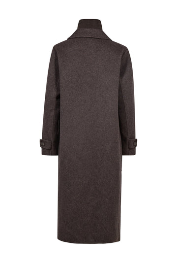 Alva Loisa Mock Neck Coat - Delicioso