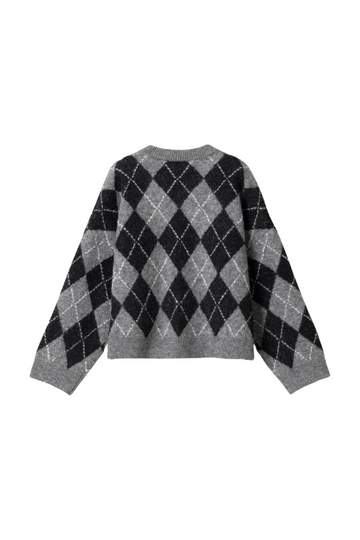 N-Lai Knit - Black Grey Mix