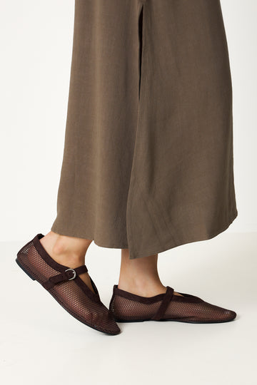 Palermo Ballerina - Dark Brown