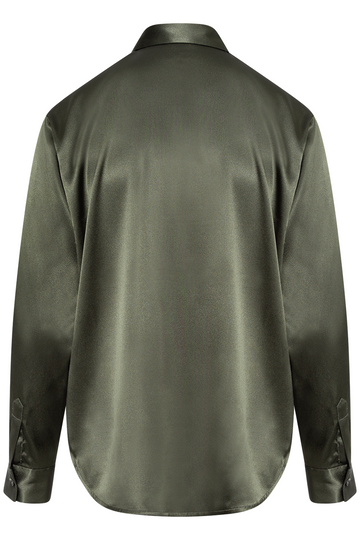 Leia Blouse - Bottle Green