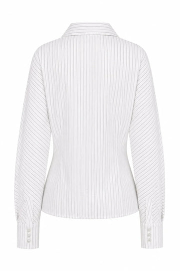 Esmecras Shirt - White Stripe Sparkle