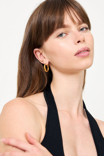 Blanka Hoop Earrings - Gold