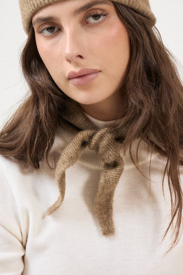 Sanor Diamond Scarf - Lead Gray