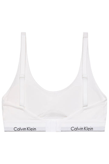 Lightly Lined Bralette - White