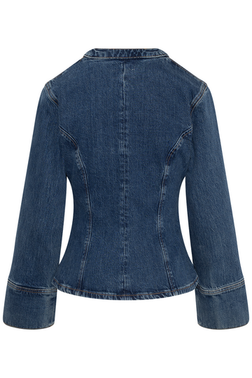 Izzy Blouse - Washed Dark Blue
