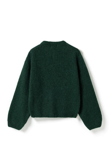 N-Kae Knit Cardigan - Bottle Green