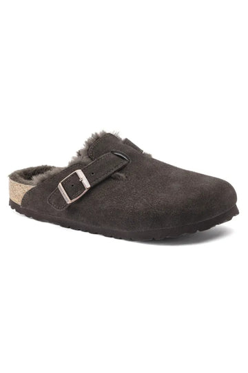 Boston Shearling Suede Leather - Mocca