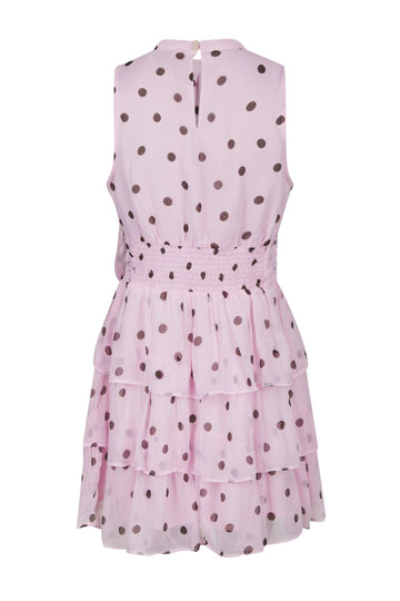 May Big Dot Dress - Light Pink