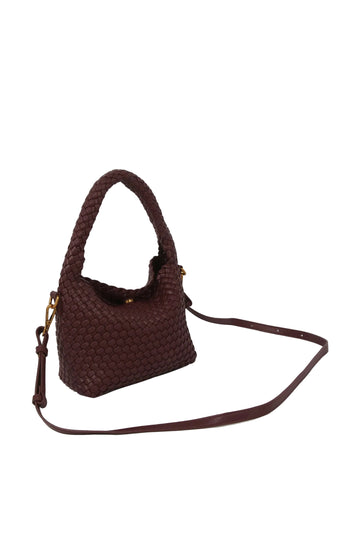 Twist Braided Soft Structure - Deep Burgundy