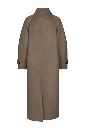 Keaton Wool Coat - Taupe