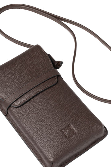 Mobile Pouch - Dark Brown