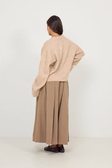 Niclas Short Sweater - Oyster