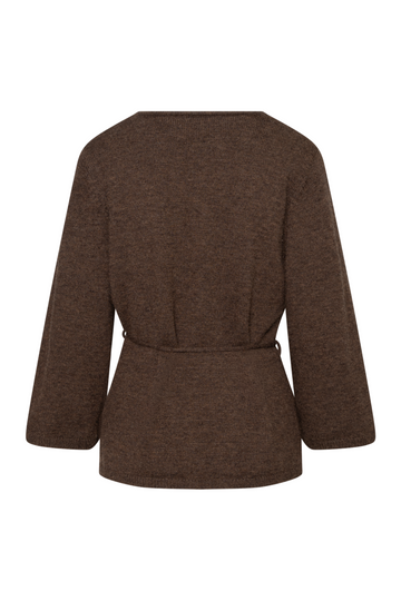 Anneic Cardigan - Dark Brown
