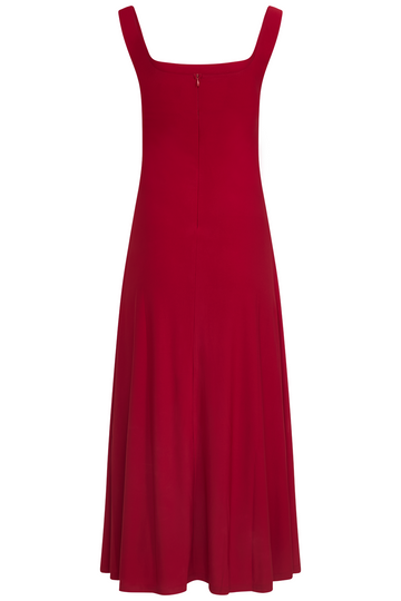 Marine Maxi Dress - Deep Red