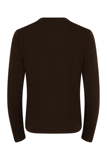 Knit T-Shirt - Circuit Brown