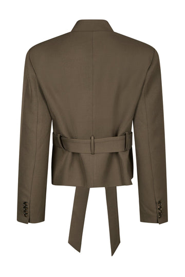 Kailyn Structure Blazer - Dusty Brown