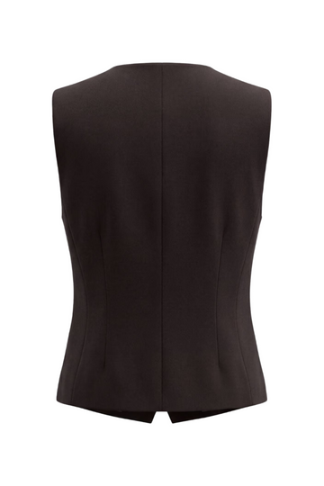 Enraye Short Vest 6797 - Chocolate Torte