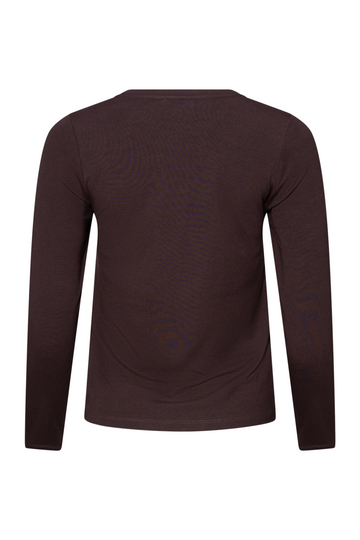 Enella O-N Ls Top 7507 - Chocolate Gardenia
