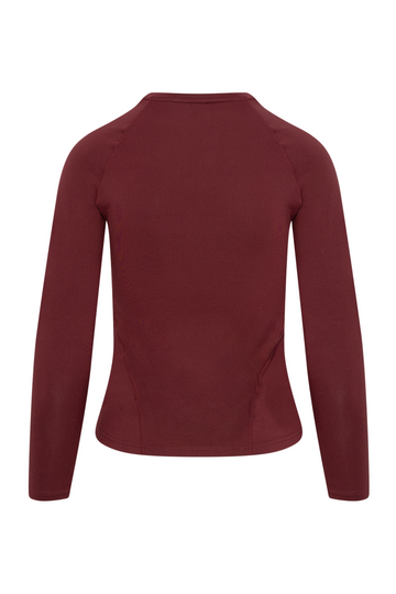 Soft Basic Long Sleeve - Merlot