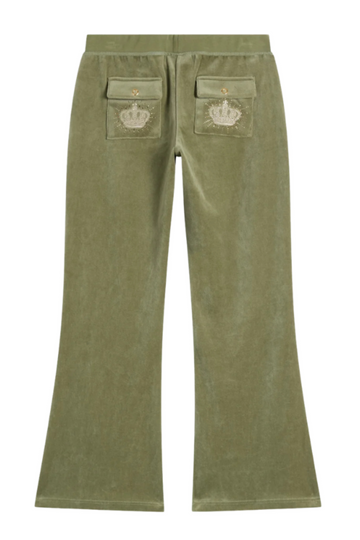 Regal Rebelle Caisa Ultra Low Rise Pant - Oil Green