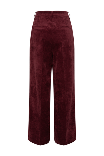 Mancycras Pants - Cabernet
