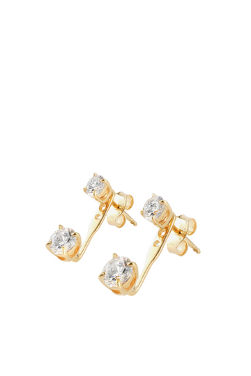 Double Eterno Earrings - Gold