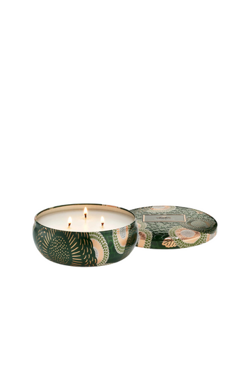 3-Wick Tin Candle - Temple Moss