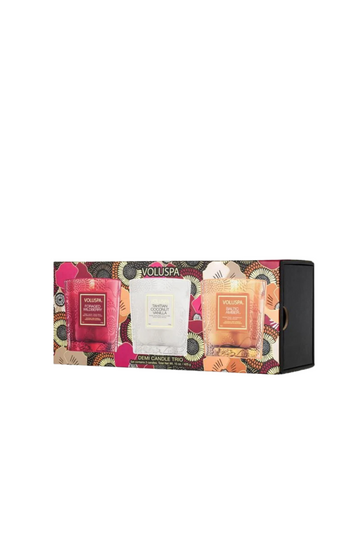 Icons Demi Candle Trio - Foraged/Tahitian/Baltic