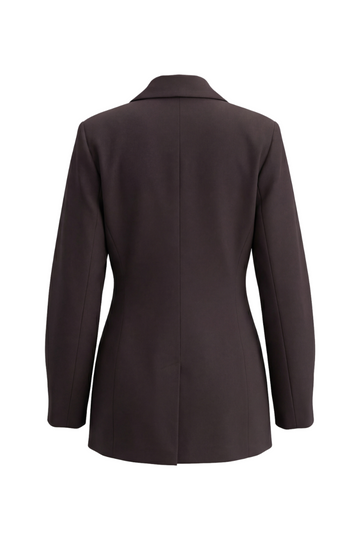 Enaugustine Buckle Blazer 6797 - Chocolate Torte