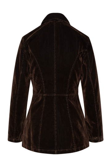 Agnes - Brown Flock Corduroy