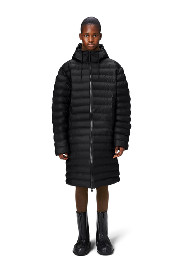 Lohja Longer Puffer Jacket W3T3 - Black