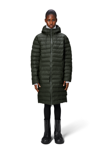 Lohja Longer Puffer Jacket W3T3 - Green
