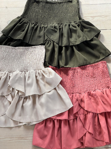 Carin R Skirt - Floral Rose