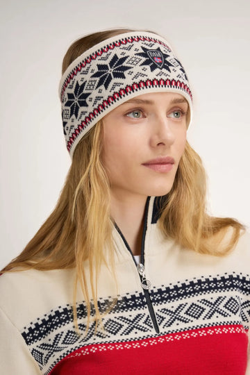 Garmisch Headband - Navy Offwhite Raspberry