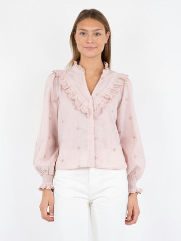 Degas Blouse - Light Pink