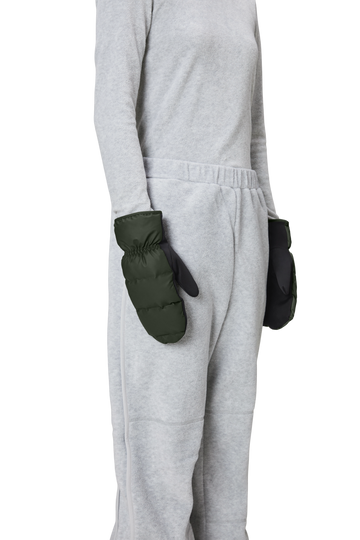 Lohja Puffer Mittens W1T2 - Green