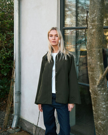 Gatbi Clean Jacket - Dark Green