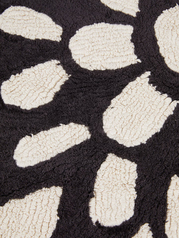 Otil Bath Mat - Black/White