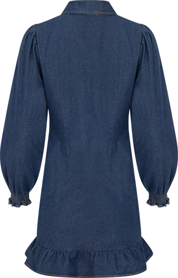 Vinda Denim Dress - Blue
