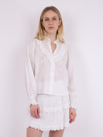 Degas Blouse - White