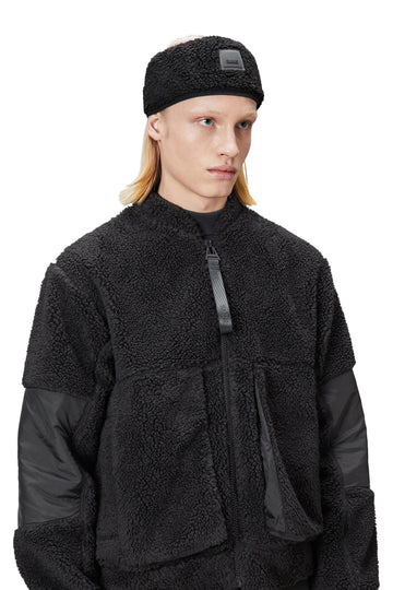 Kofu Fleece Headband - Black