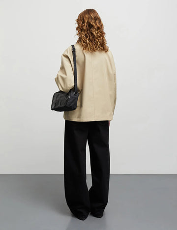 Cotton Tech Daisy Jacket - Trench Coat