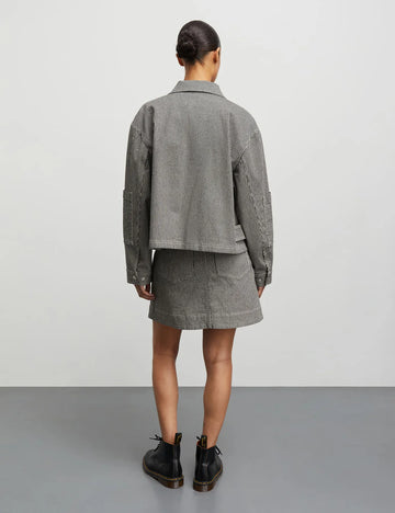 Hickory Punk Soleil Jacket - Black/White