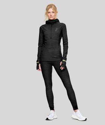 Advance Tech-Wool Hood - Black